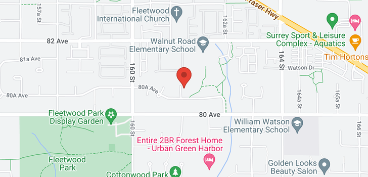 map of 8088 161A AVENUE